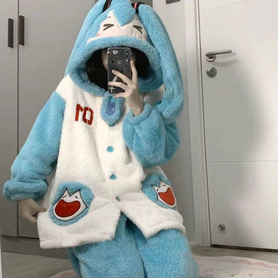 Hatsune Miku Plush Pajama Set