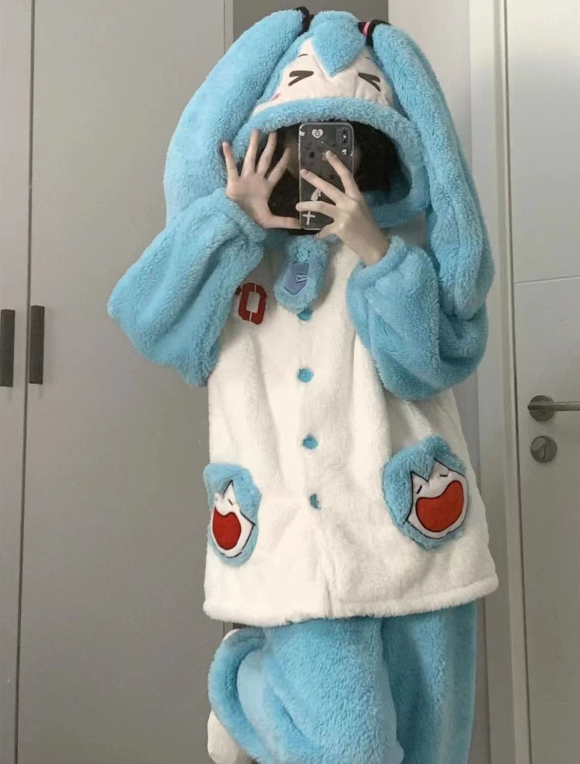 Hatsune Miku Plush Pajama Set