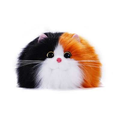 MEOWCOOL Lifelike Large Long-Haired Calico Cat Bag! 🐾