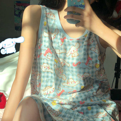 Cinnamoroll Inspired Summer Sleep Dress