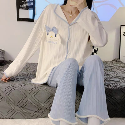Cinnamoroll Inspired Soft Summer Pajama Set