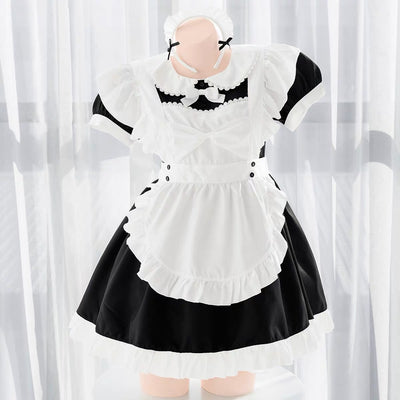 Black and White Maid Costume
