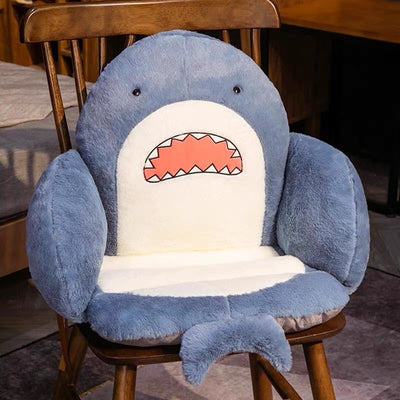 Cute Shark Seat Cushion Plushie
