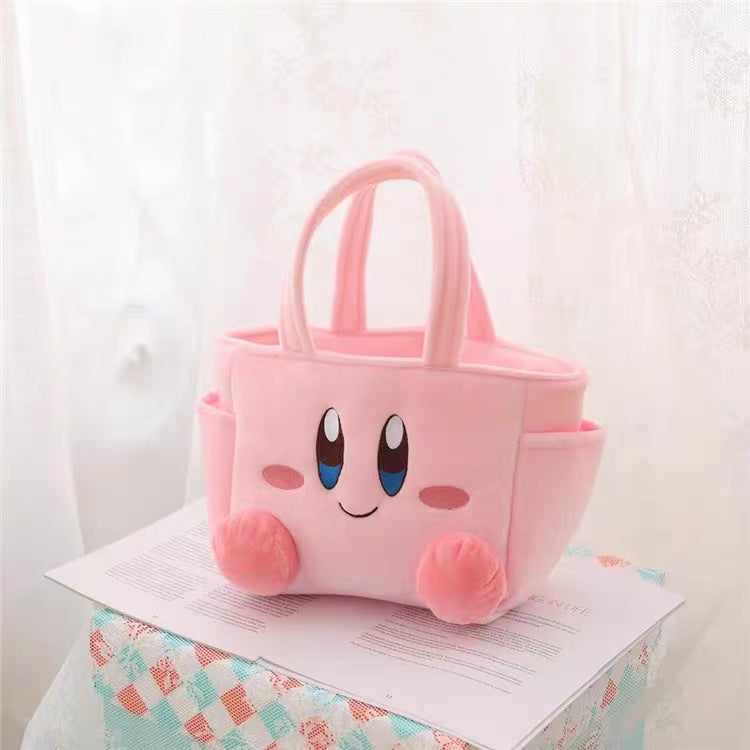 Kirby Inspired Plush Handbag