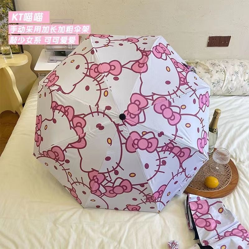Hello Kitty Inspired Umbrella UV Protection