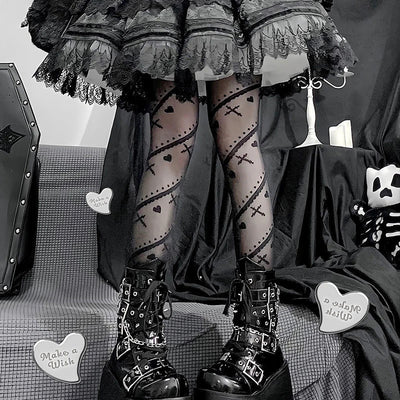 Gothic Lolita Fashion Tights