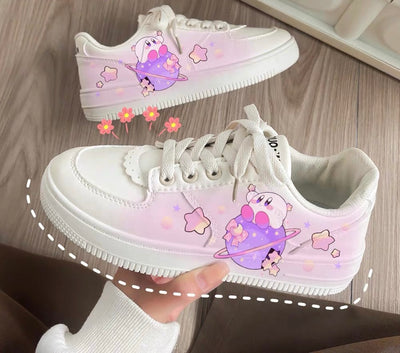 Kirby Inspired Sneakers