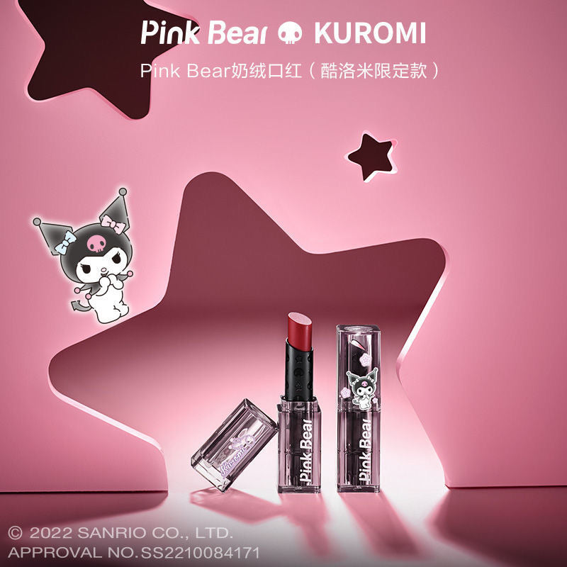 Kuromi x Pink Bear Matte Lipstick
