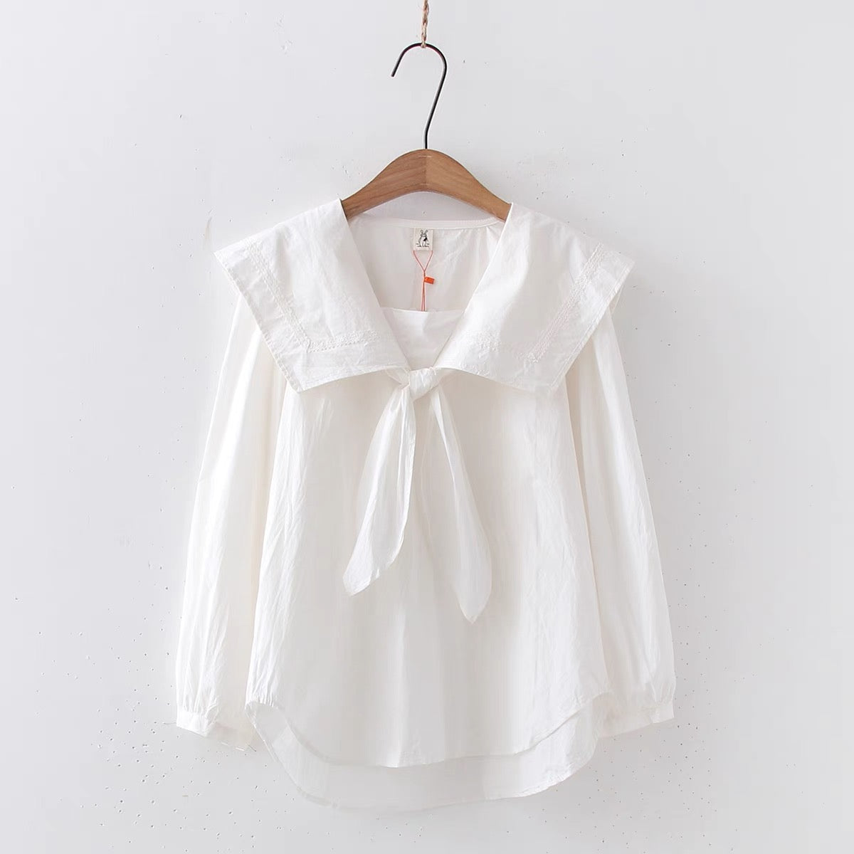 Soft Girl Academia White Shirt