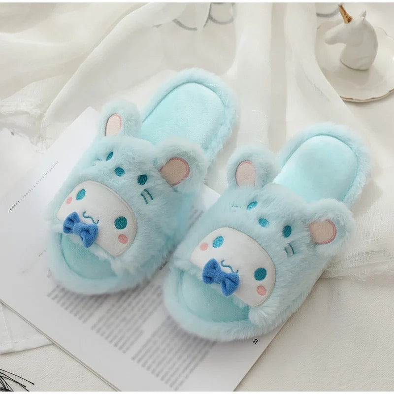Sanriocore Soft Fluffy Slippers