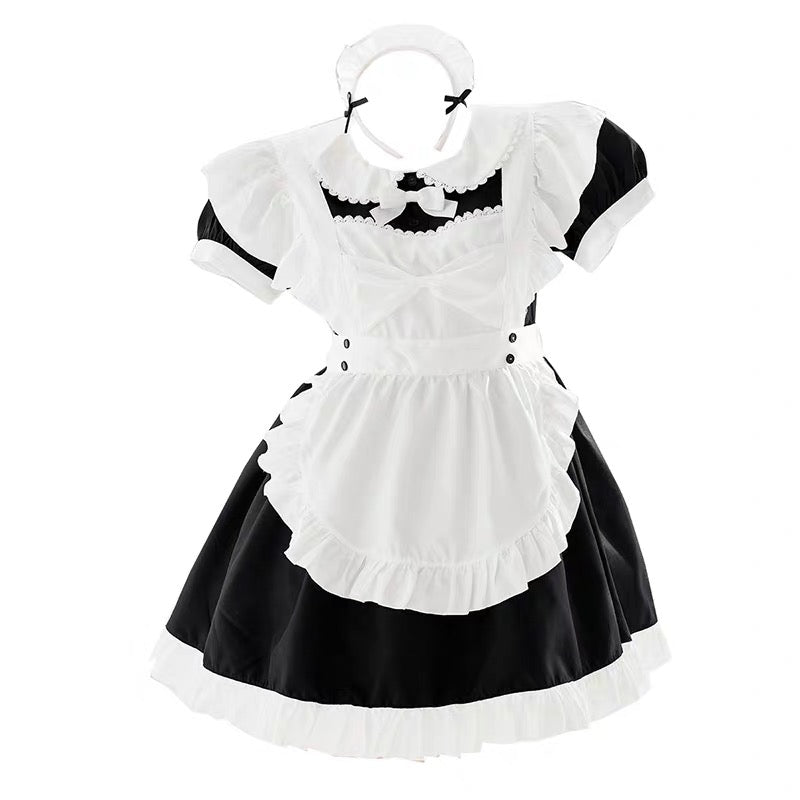 Black and White Maid Costume