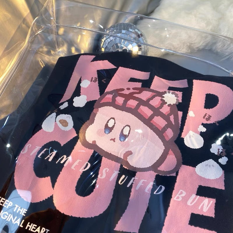 T-shirt surdimensionné Keep Cute Kirby