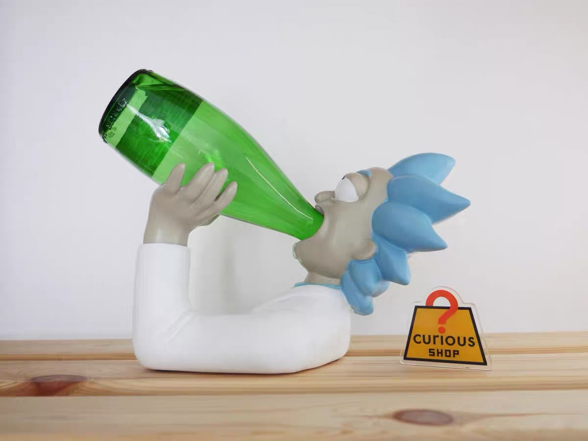 Rick and Morty Inspired Wine Bottle Holder