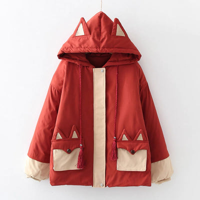 Kawaii Fox Style Jacket