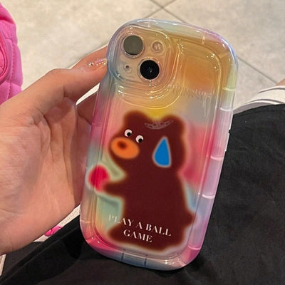 Embarrassed Little Bear Phone Case