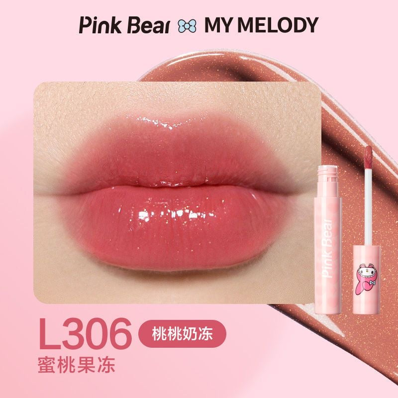 Kuromi and My Melody x Pink Bear Lip Tint