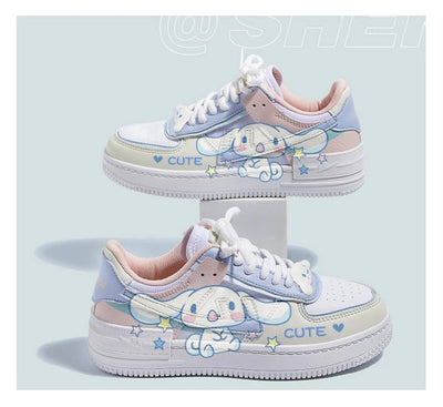Sanriocore White Sneakers
