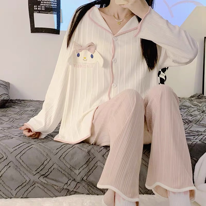 Cinnamoroll Inspired Soft Summer Pajama Set