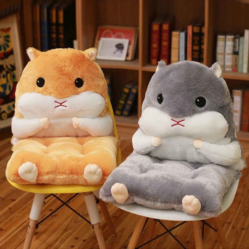 Cute Hamster Seat Cushion Plushie