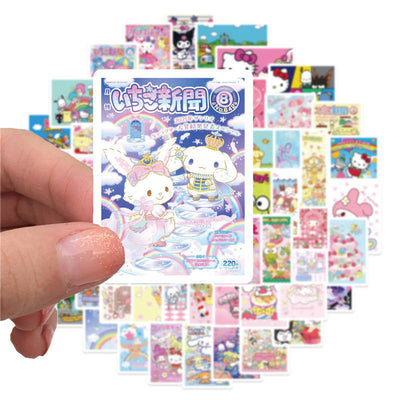 Sanriocore Stickers 62pcs