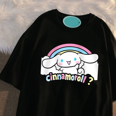 Rainbow Cinnamoroll T-shirt