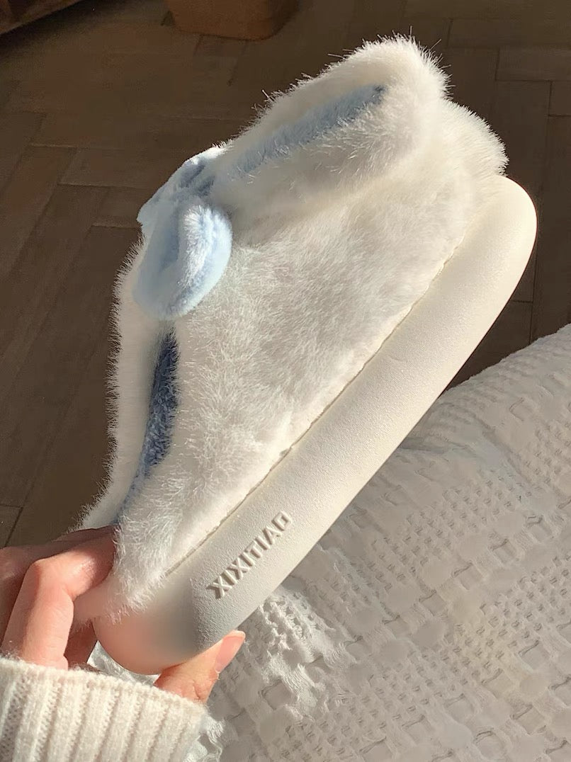Kawaii Bunny Fuzzy Slippers