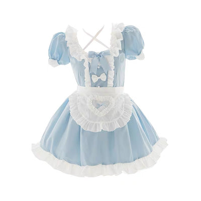 Aqua Blue Maid Costume