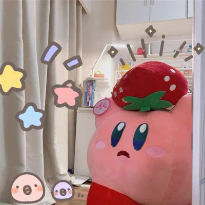 Strawberry Kirby Plushie Toy