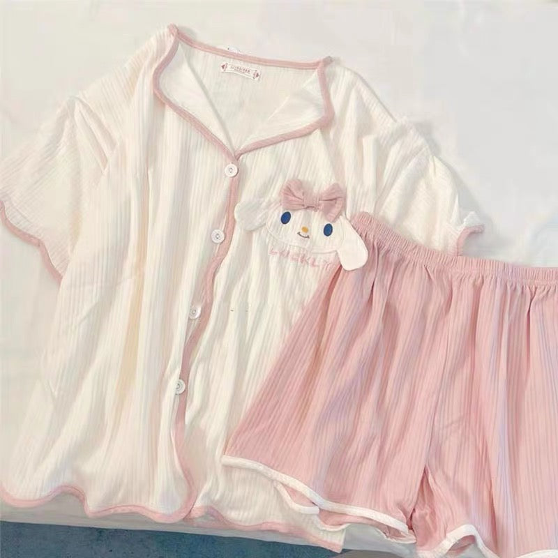 Cinnamoroll Inspired Summer Pajama Set