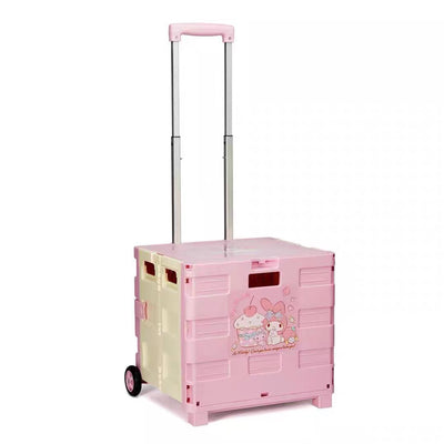 Sanriocore Foldable Utility Cart with Wheels