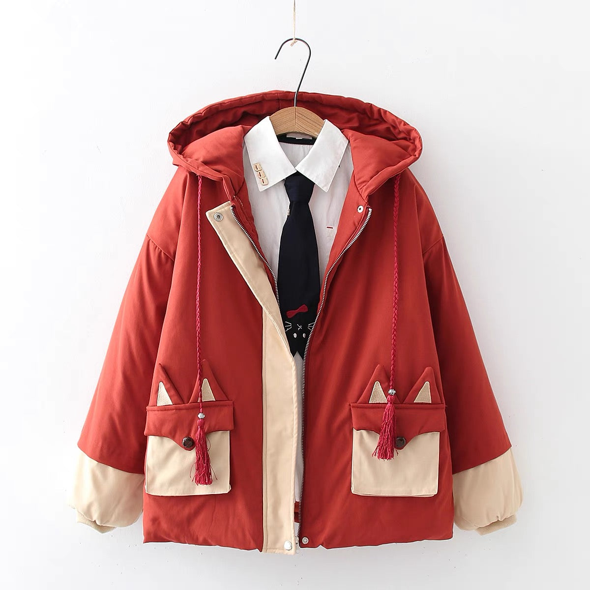 Kawaii Fox Style Jacket