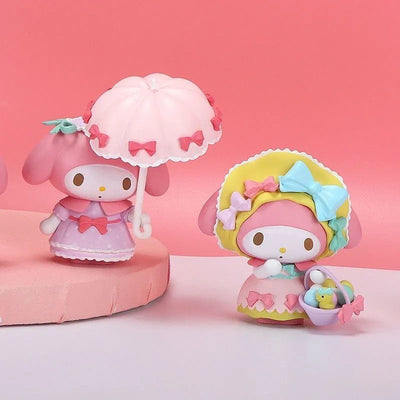 Figurines My Melody Tea Party