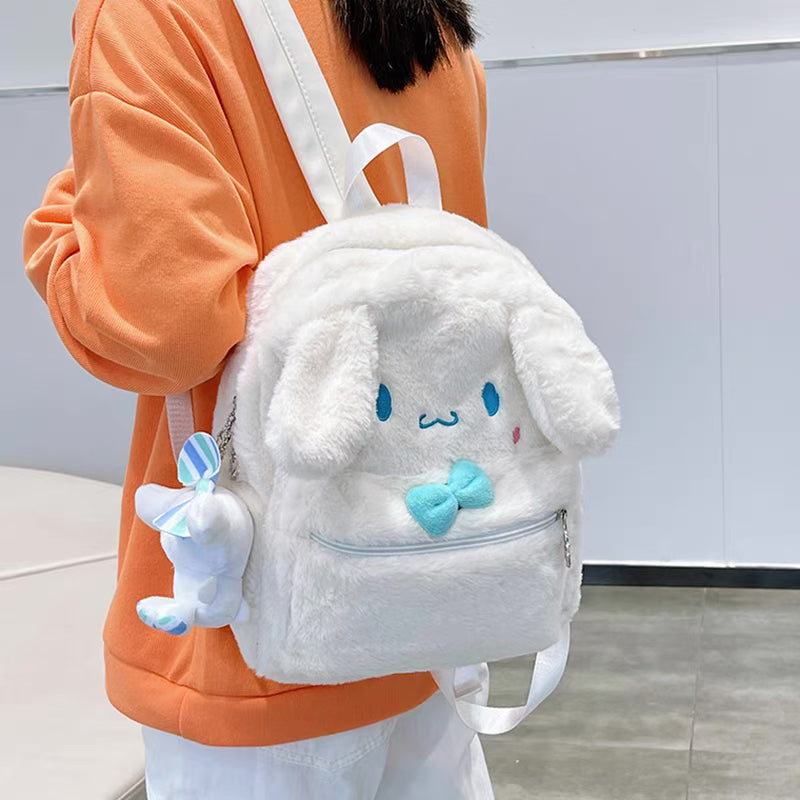Cinnamoroll Inspired Soft Plush Backpack