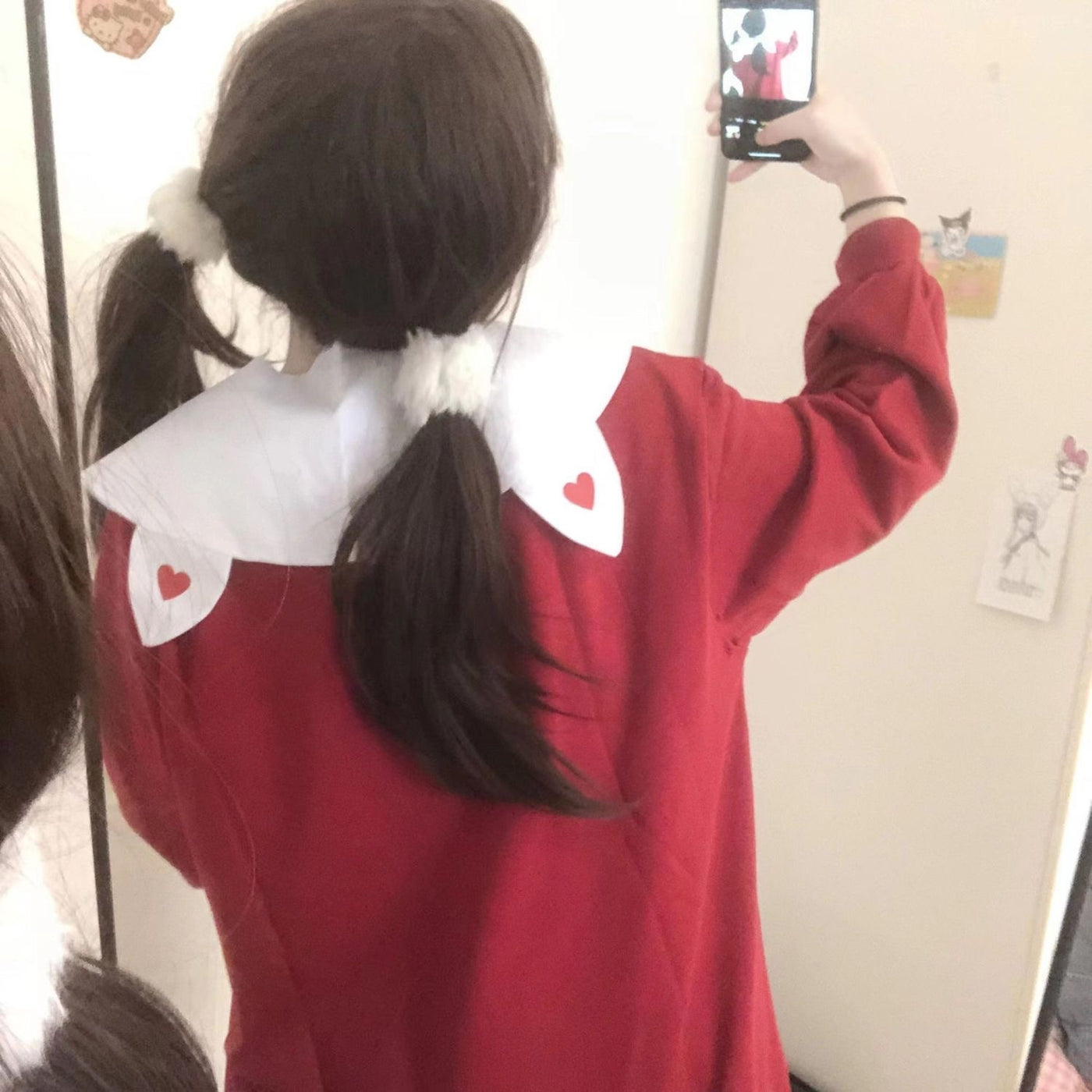 Hello Kitty Inspired Casual Sweatshirt Long Sleeve