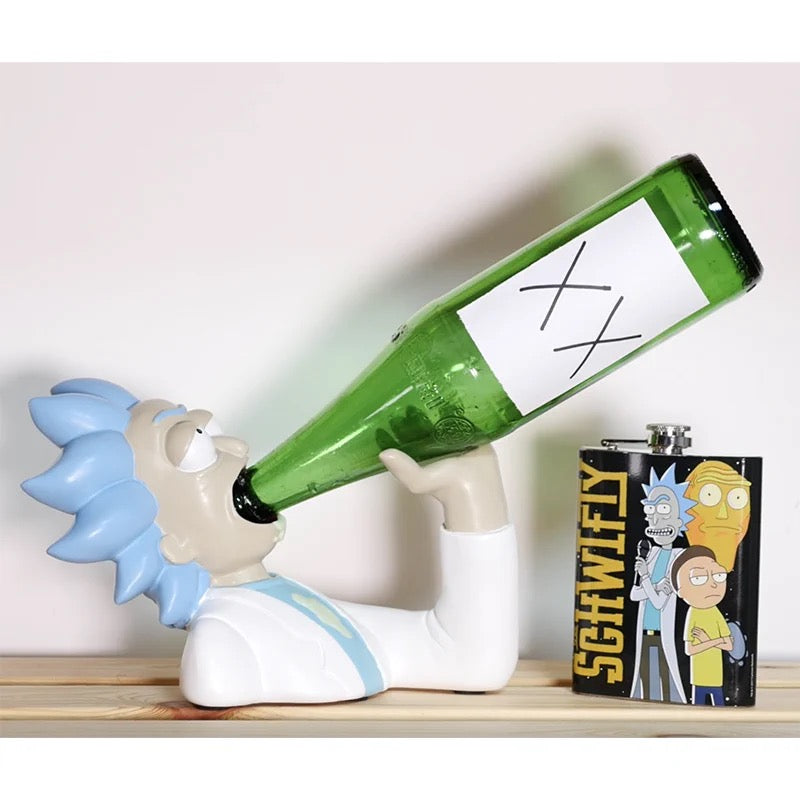 Rick and Morty Inspired Wine Bottle Holder