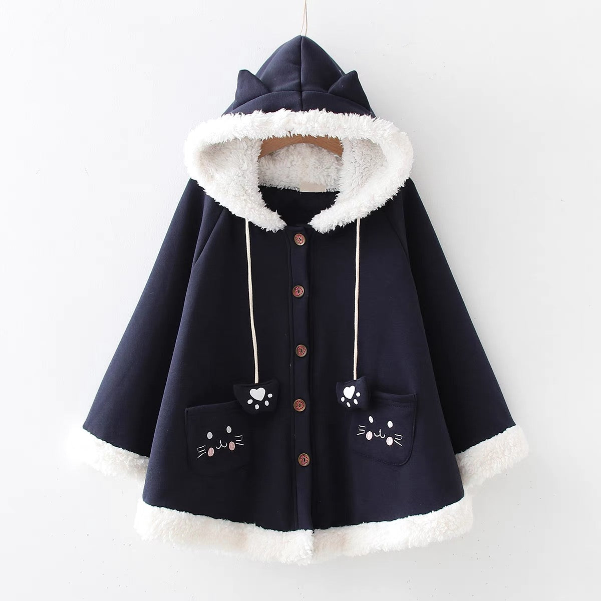 Lolita Cat Style Poncho Coat Jacket