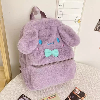 Cinnamoroll Inspired Soft Plush Backpack
