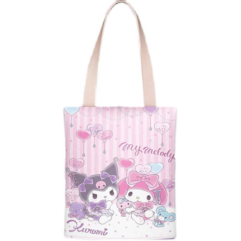 My Melody and Kuromi Inspired Tote Bag