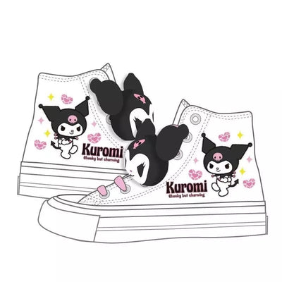 Kuromi Inspired High Top Sneakers
