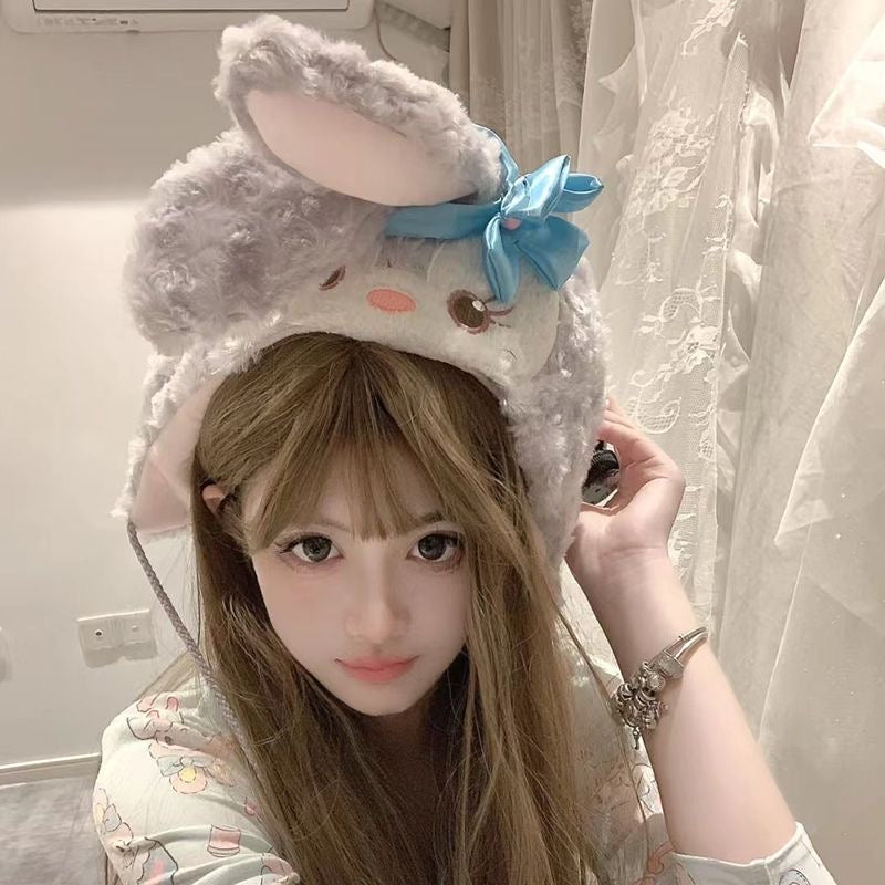 Kawaii Soft Girl Fluffy Hat