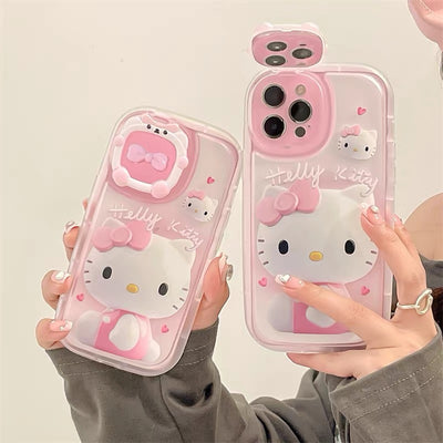 Pink Hello Kitty Inspired Phone Case