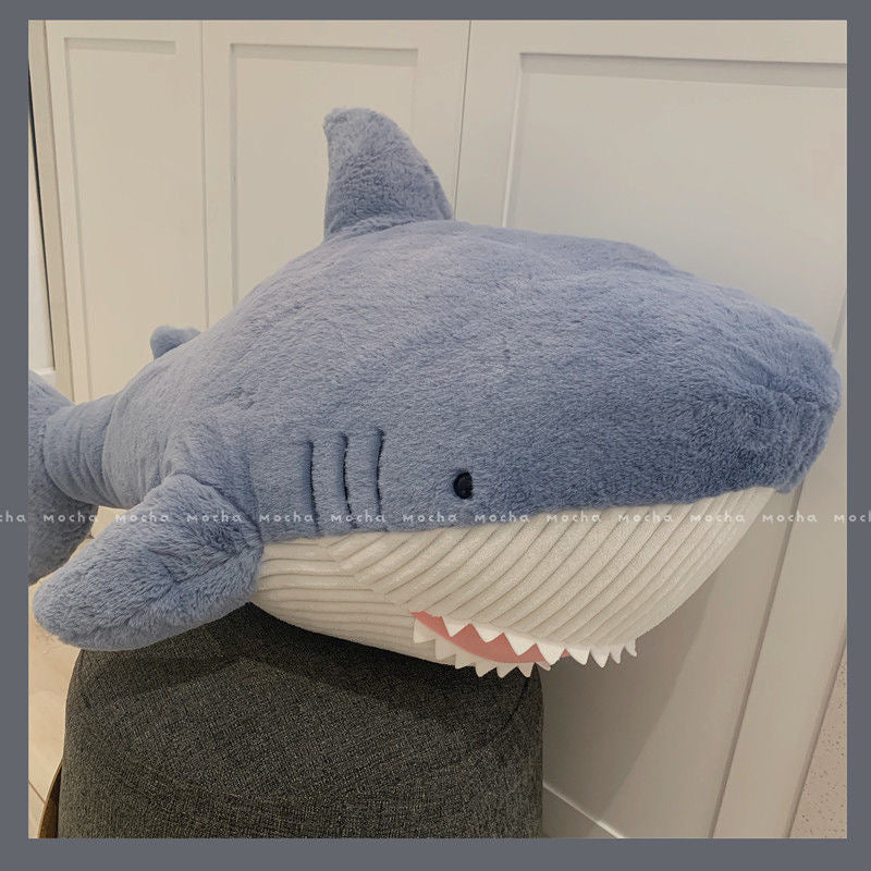 Cute Shark Plushie Cushion Pillow