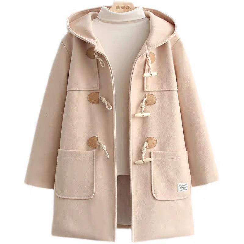 Soft Academia Schoolgirl Coat Jacket