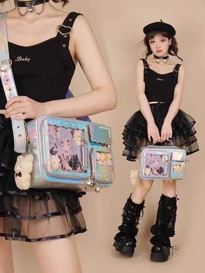 Lolita Style Holographic Ita Bag