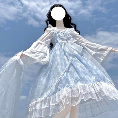 Blue Sea Shell Lolita Dress Jsk