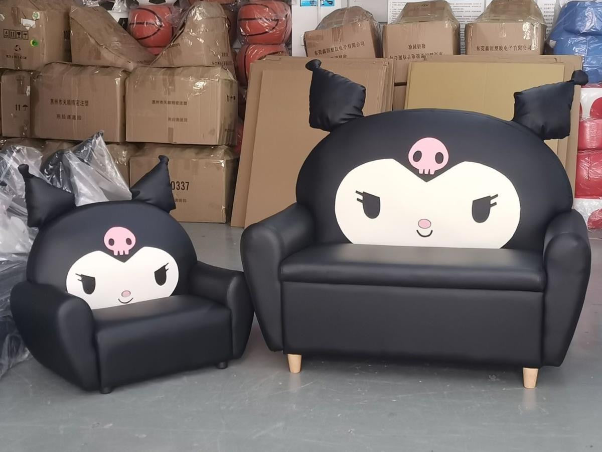 Kuromi Inspired Mini Sofa Couch For Adults and Children