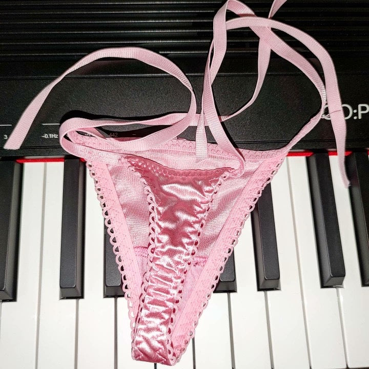 Satin Hello Kitty Inspired Thong Underwear