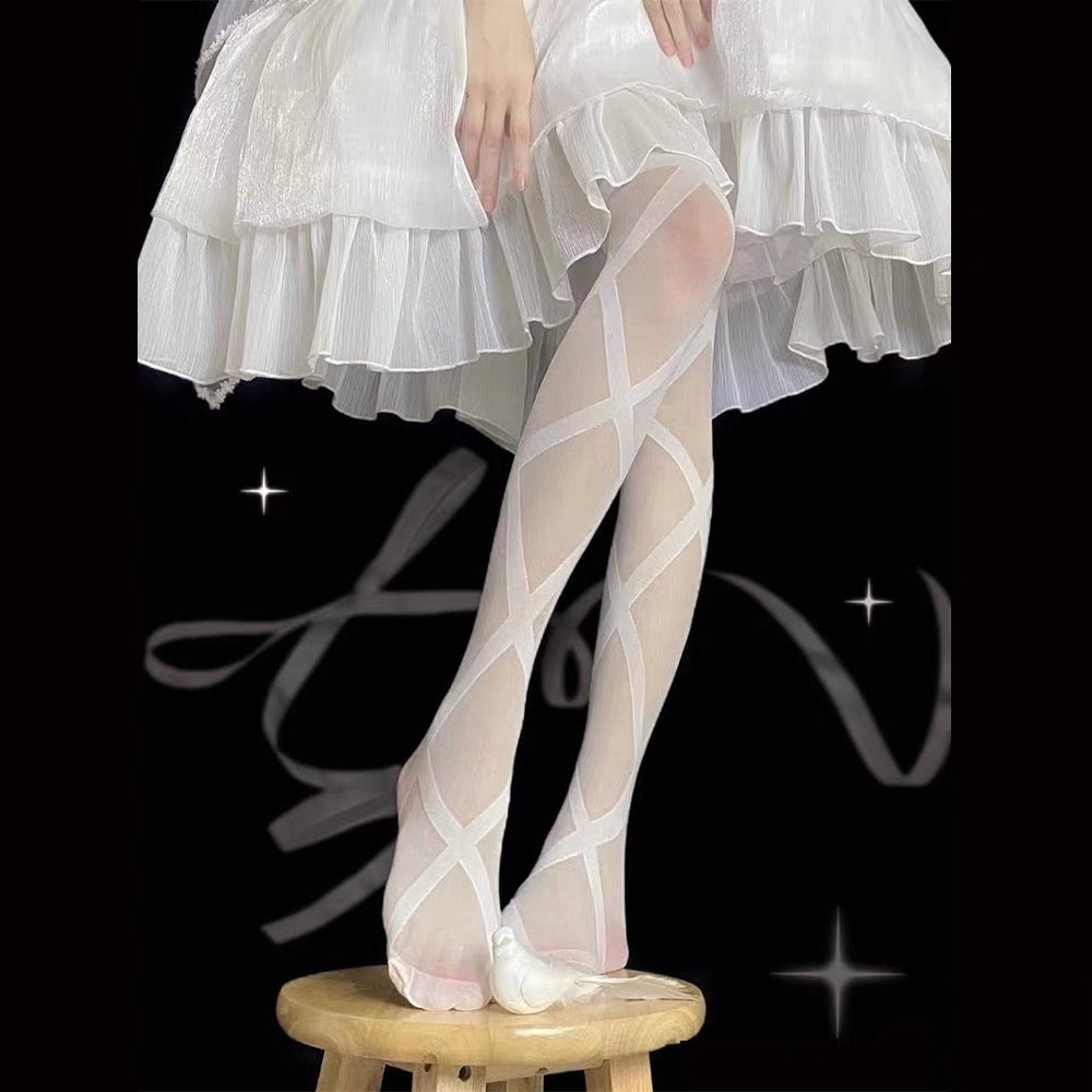 Classic Lolita Style Pantyhose